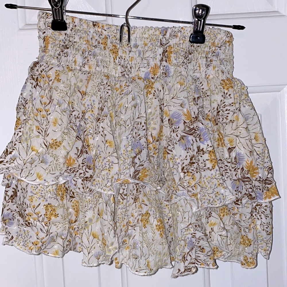 Forever 21 floral skirt